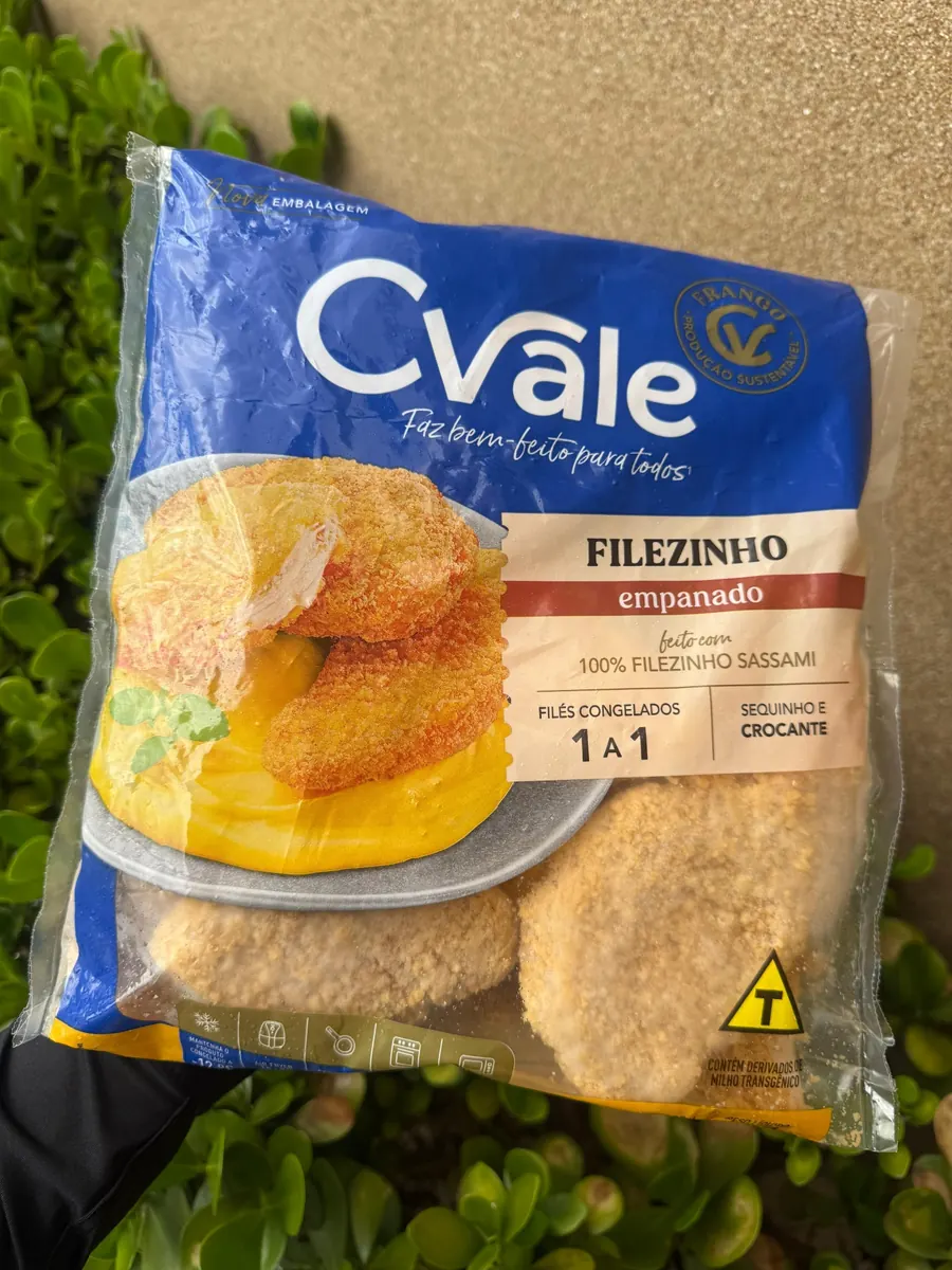 Filezinho de Frango Empanado C.Vale